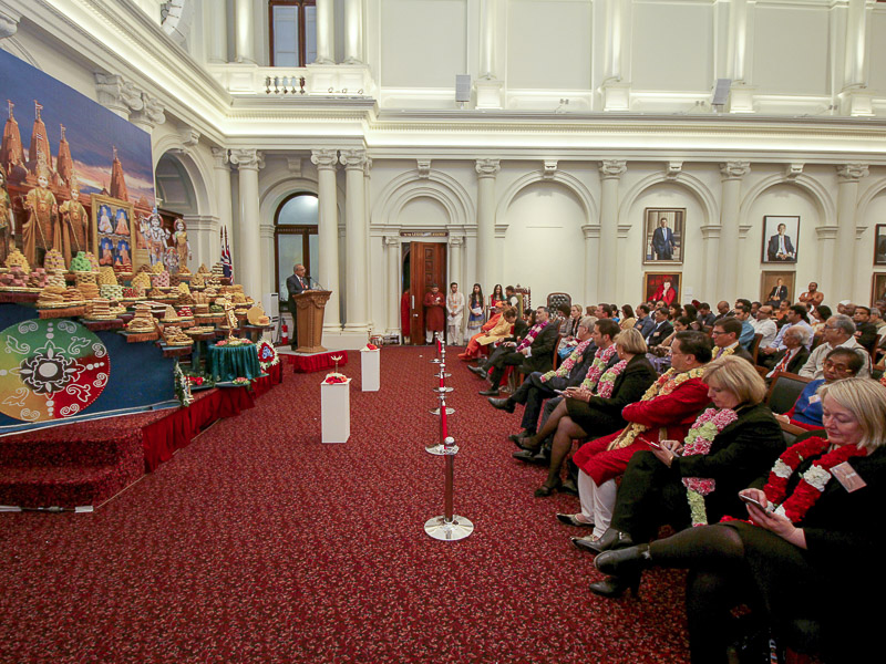 Diwali-Annakut Exhibition at Parliament of Victoria, Melbourne, Australia