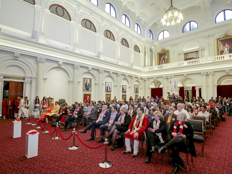 Diwali-Annakut Exhibition at Parliament of Victoria, Melbourne, Australia