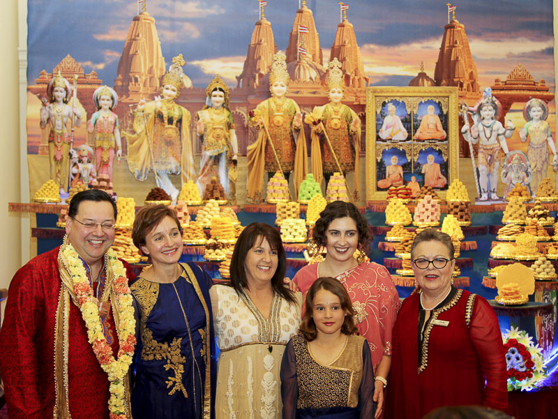 Diwali-Annakut Exhibition at Parliament of Victoria, Melbourne, Australia