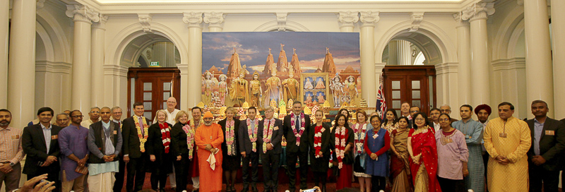 Diwali-Annakut Exhibition at Parliament of Victoria, Melbourne, Australia