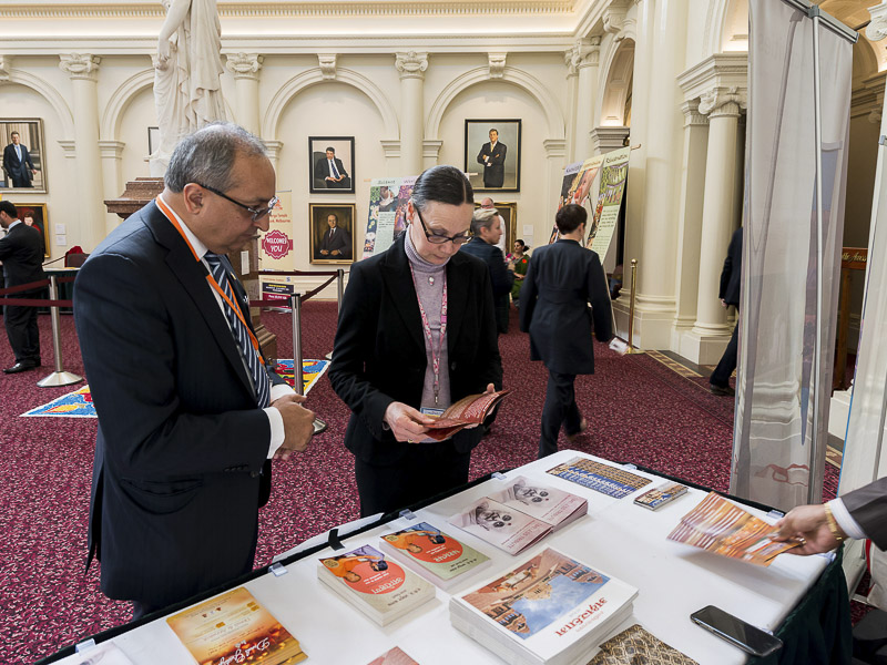Diwali-Annakut Exhibition at Parliament of Victoria, Melbourne, Australia