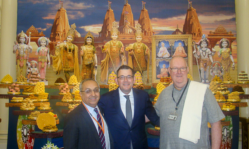 Diwali-Annakut Exhibition at Parliament of Victoria, Melbourne, Australia