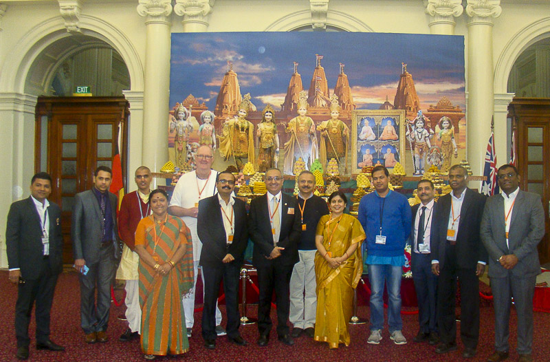 Diwali-Annakut Exhibition at Parliament of Victoria, Melbourne, Australia