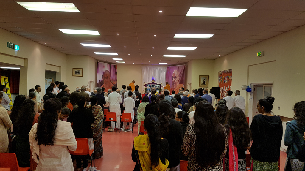 Tribute Assembly in Honour of HH Pramukh Swami Maharaj, Reading, UK