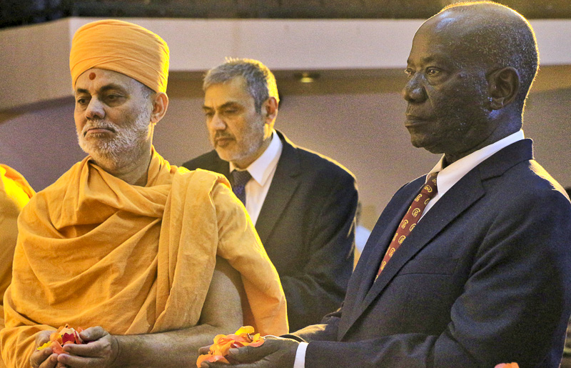Tribute Assembly in Honor of HH Pramukh Swami Maharaj, Kampala