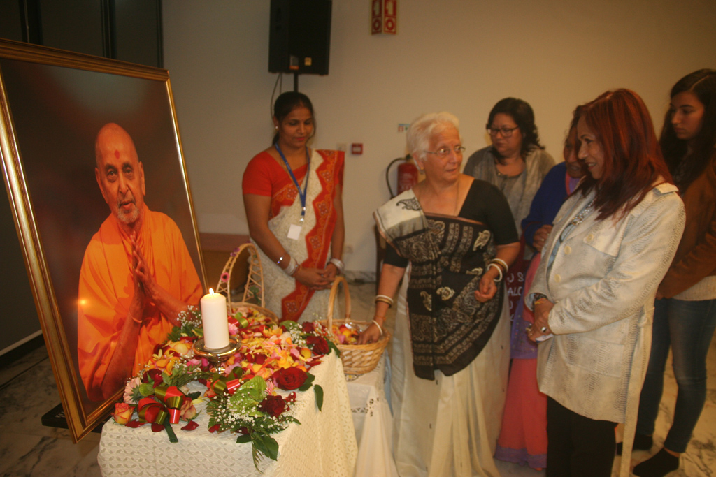 Tribute Assembly in Honour of HH Pramukh Swami Maharaj, Lisbon, Portugal