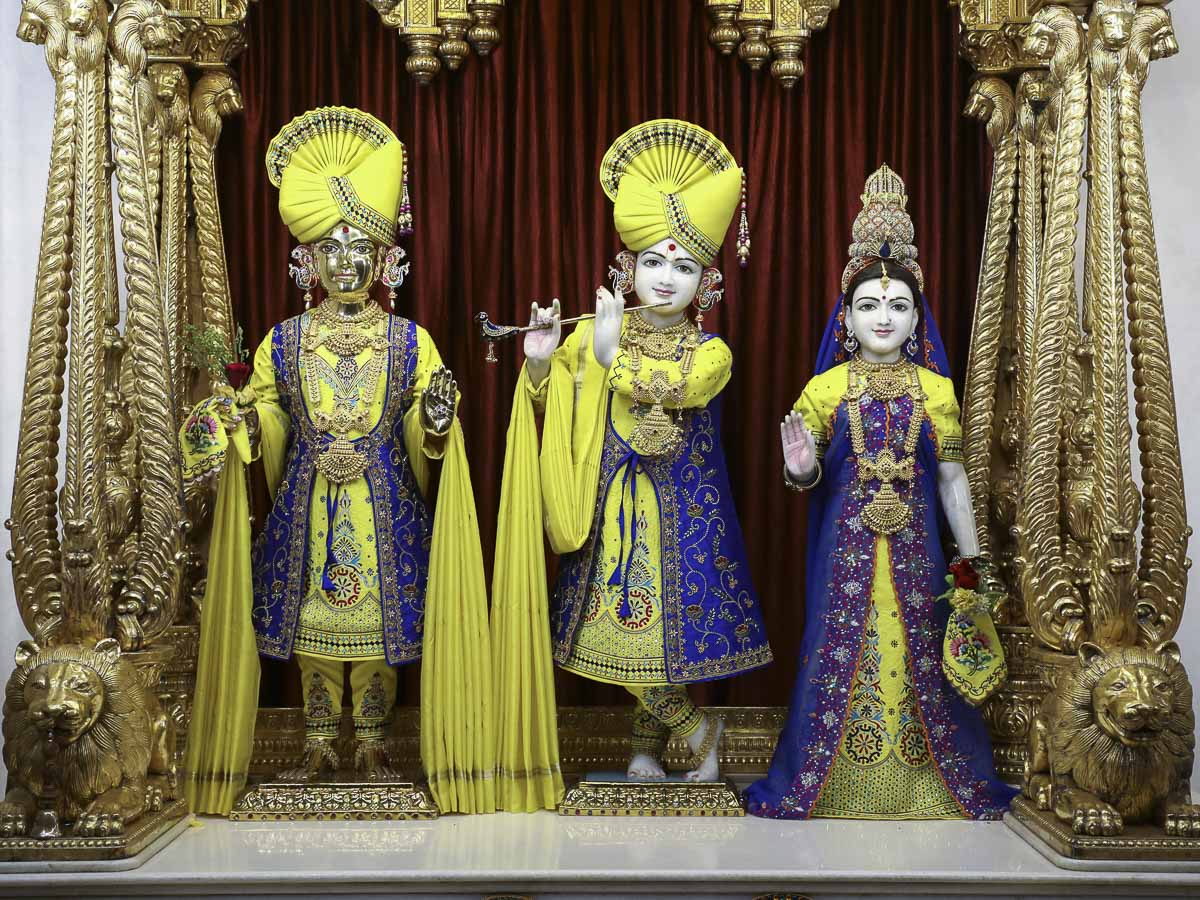 Shri Harikrishna Maharaj and Shri Radha-Krishna Dev, 19 Nov 2016