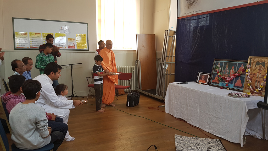 Tribute Assembly in Honour of HH Pramukh Swami Maharaj, Aberdeen, UK