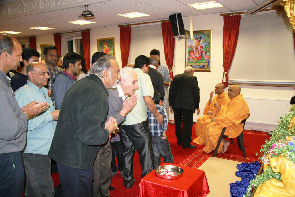 Tribute Assembly in Honour of HH Pramukh Swami Maharaj, Southend-on-Sea, UK