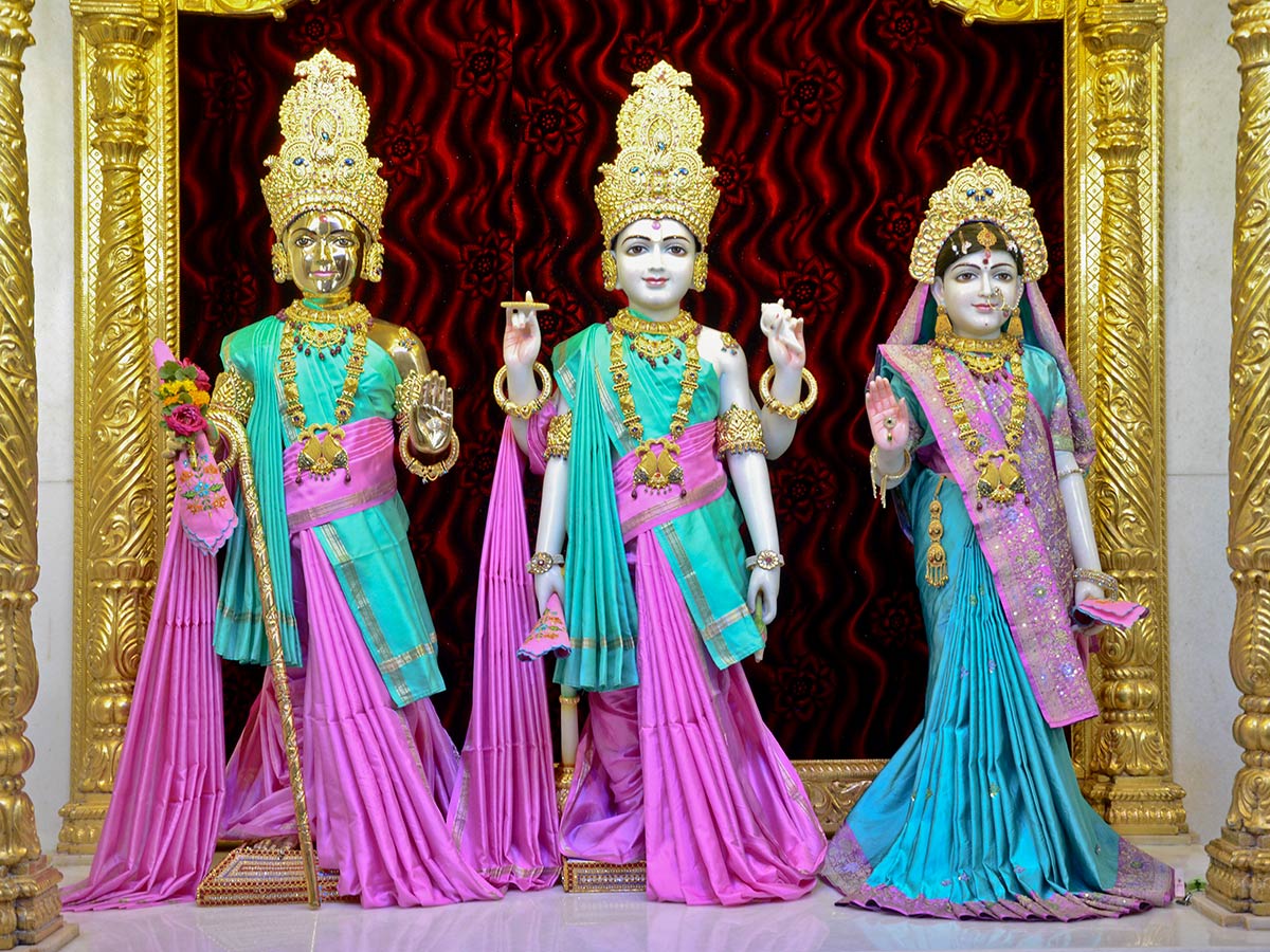 Shri Harikrishna Maharaj and Shri Lakshmi-Narayan Dev, 8 Dec 2016
