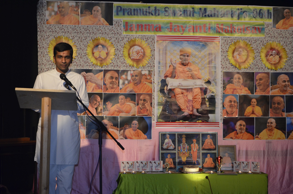Pramukh Swami Maharaj Birthday Celebrations, Dublin, Ireland