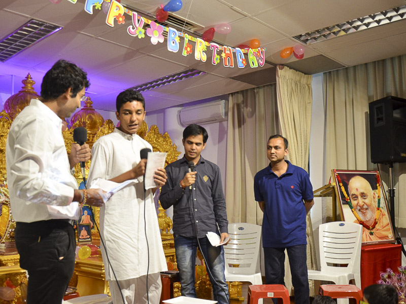 Pramukh Swami Maharaj's 96th Birthday Celebration, Singapore
