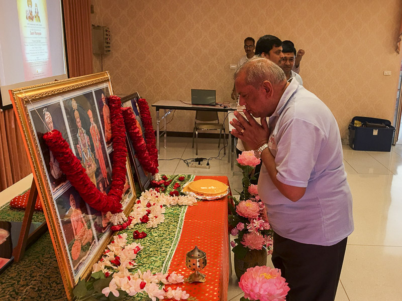 Pramukh Swami Maharaj's 96th Birthday Celebration, Bangkok