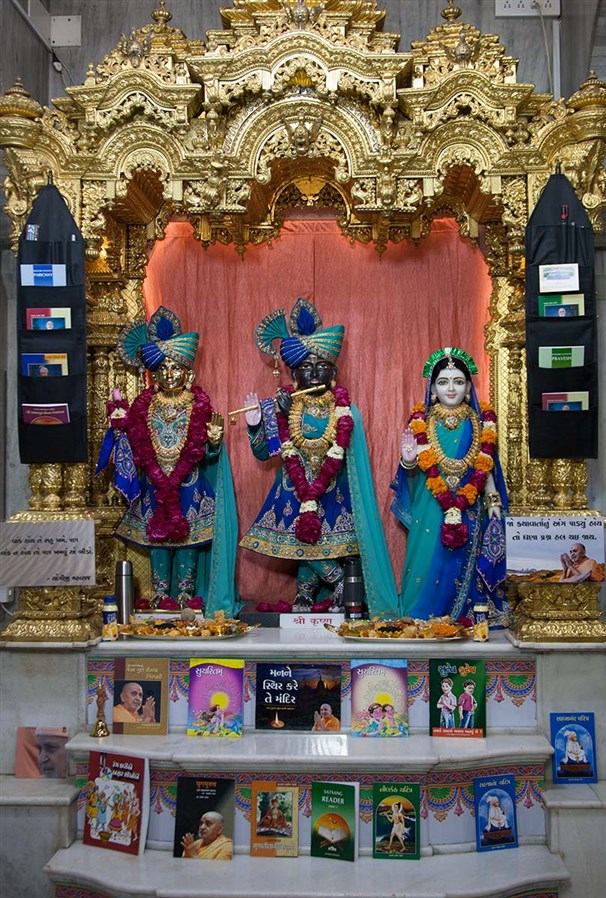 Shri Harikrishna Maharaj and Shri Radha-Krishna Dev, 5 Jan 2017