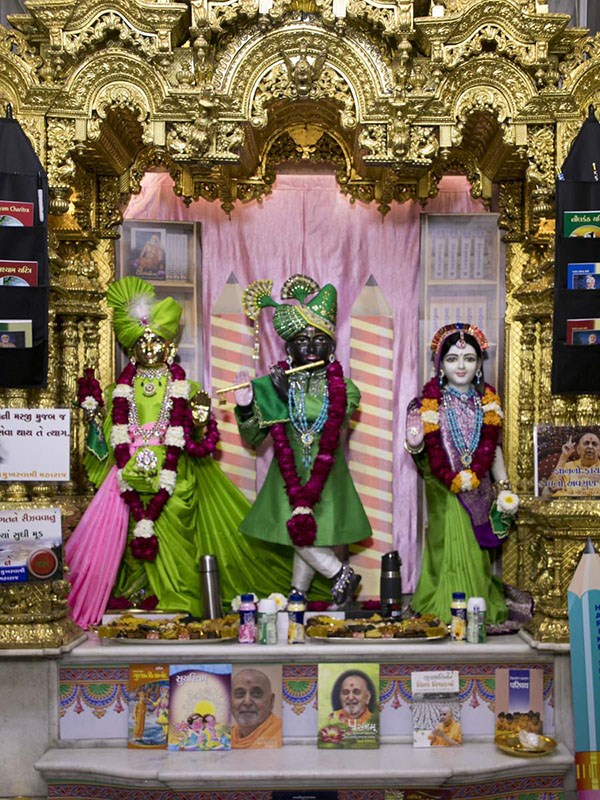 Shri Harikrishna Maharaj and Shri Radha-Krishna Dev, 11 Jan 2017