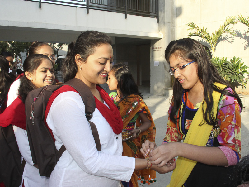 Inauguration of Yuvati Talim Kendra, Randesan, India