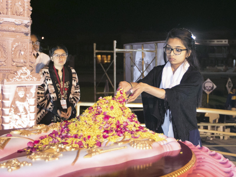 Kishoris during Brahmavidyani College shibir
