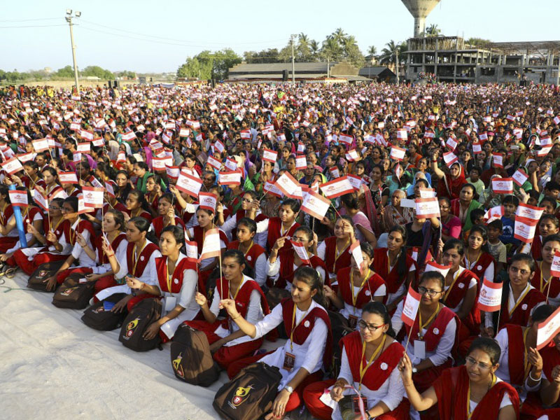 Akshar Deri Sardh Shatabdi Mahila Din Celebration, Gondal