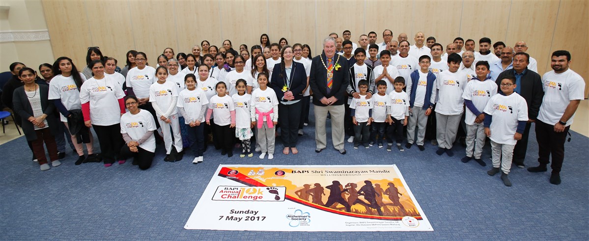 BAPS Annual Charity Challenge, Wellingborough, UK