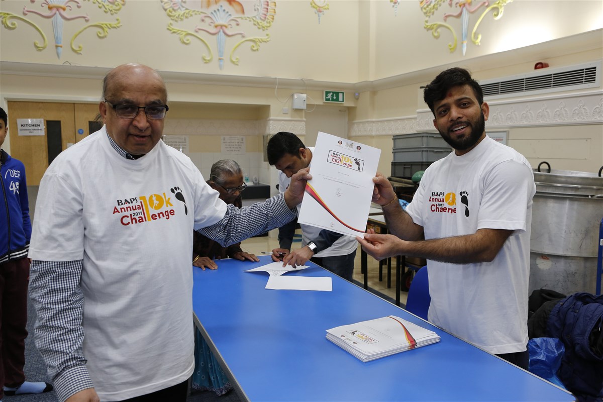 BAPS Annual Charity Challenge, Wellingborough, UK