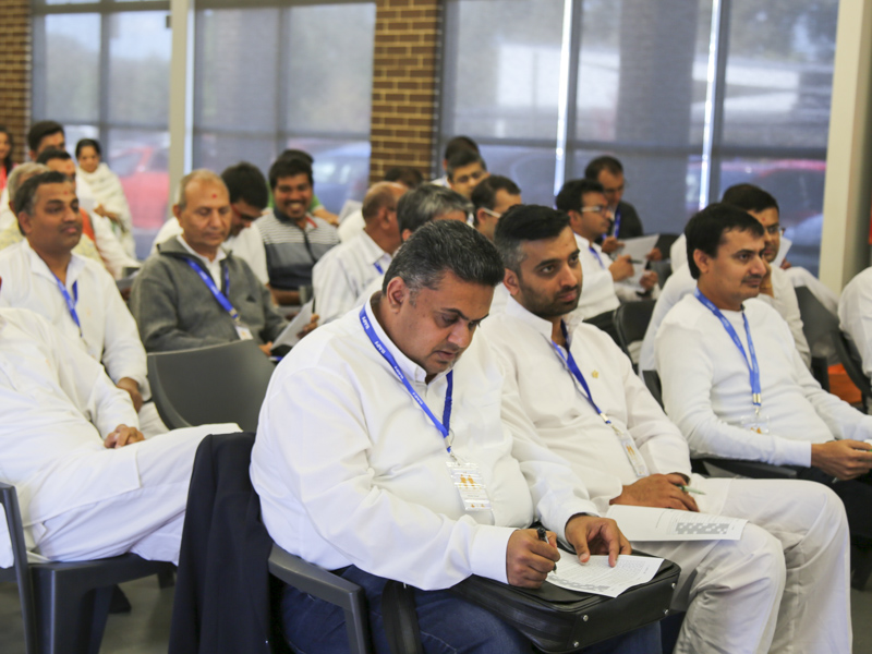 Karyakars during the shibir