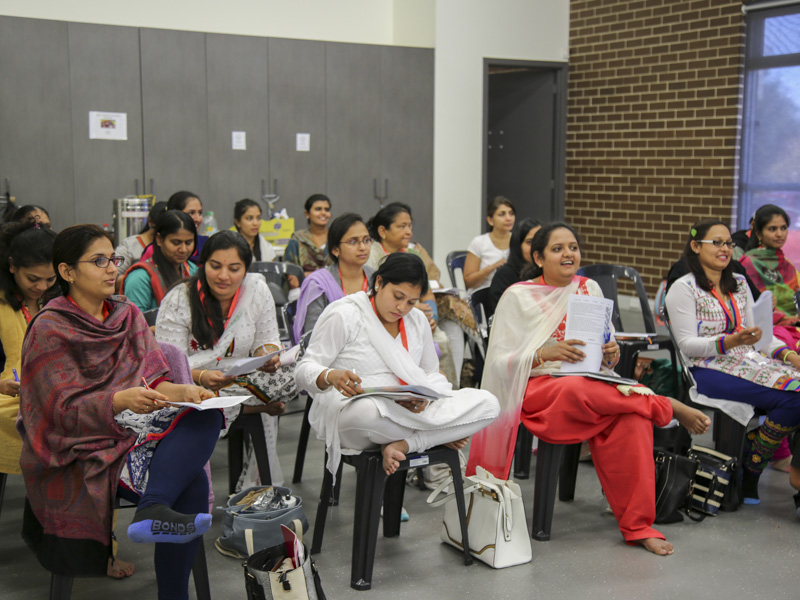 Karyakars during the shibir