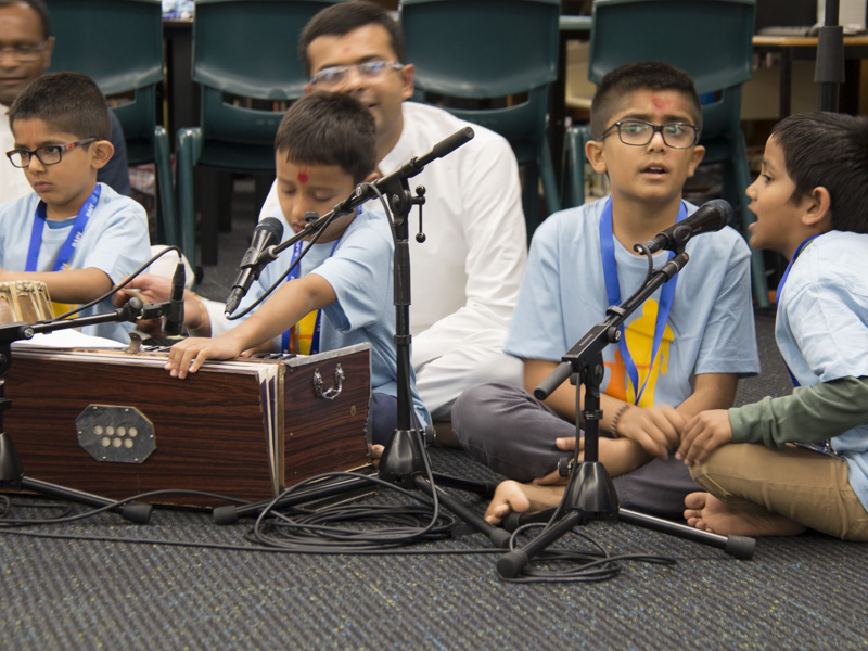 Children participate in bal-balika shibir
