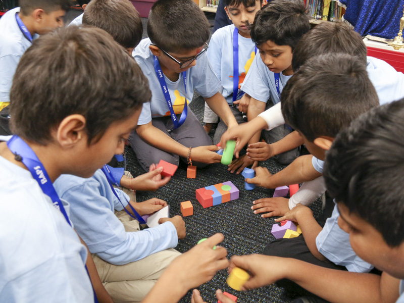 Children participate in bal-balika shibir
