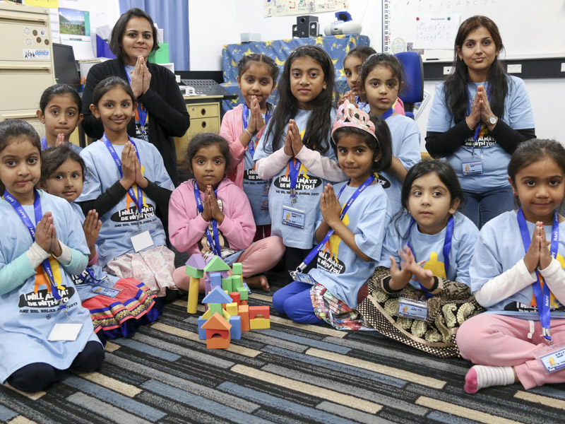 Children participate in bal-balika shibir