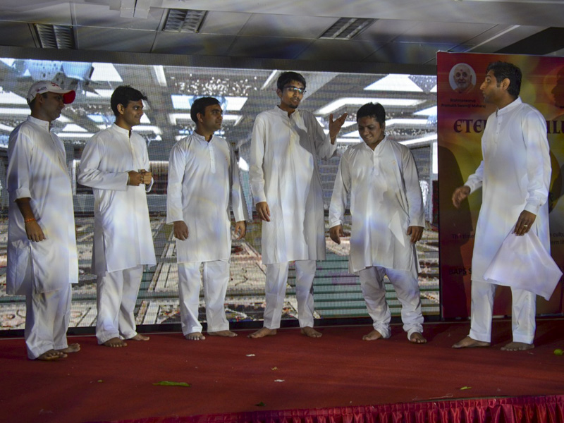 A skit presentation by youths