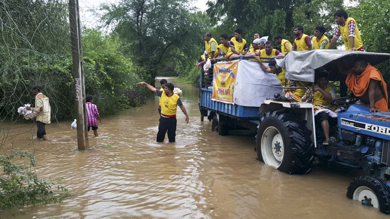 Flood Relief Work