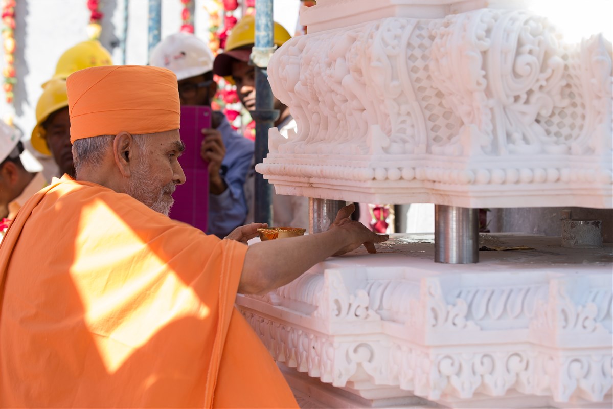 Akshardham Stambh Sthapan