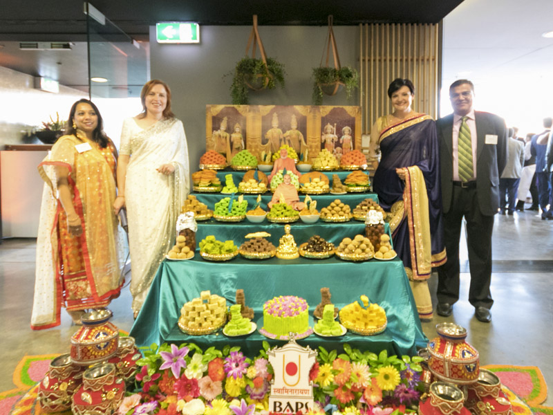 Diwali and Annakut Celebration at Parliament House, New South Wales, Sydney