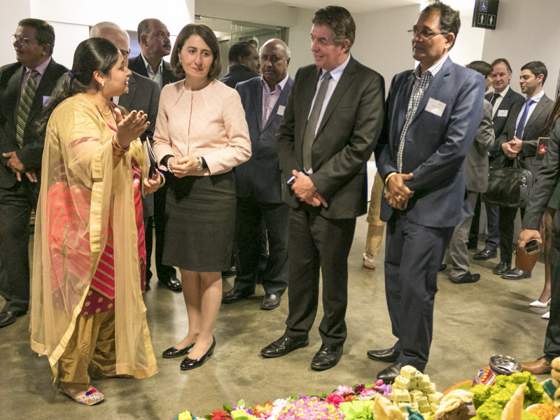 Diwali and Annakut Celebration at Parliament House, New South Wales, Sydney
