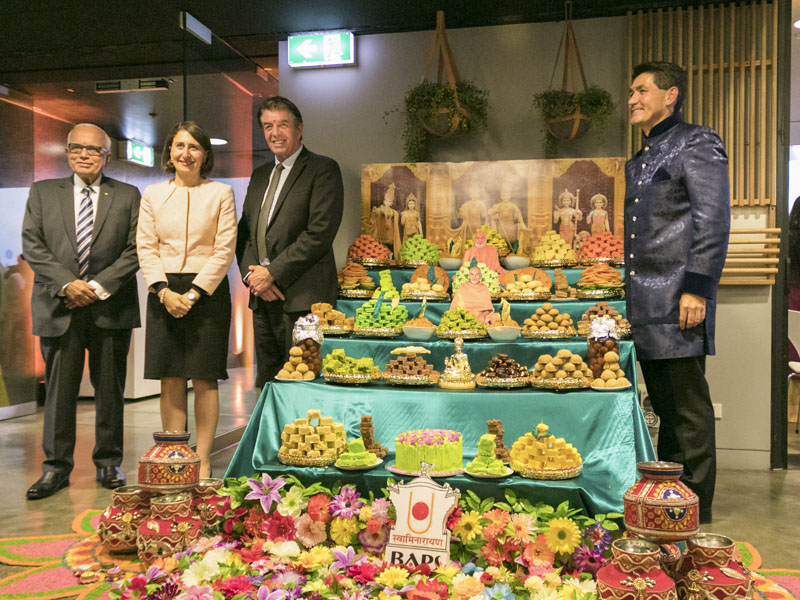 Diwali and Annakut Celebration at Parliament House, New South Wales, Sydney