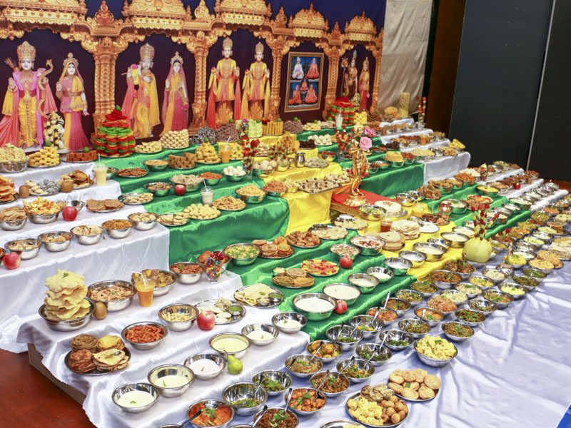 Annakut Celebration 2017, North Shore