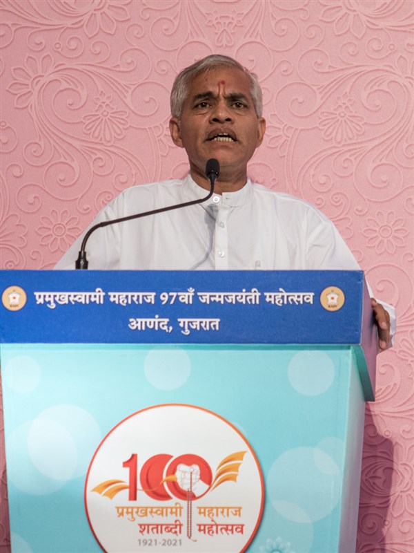 Shri Arvindbhai Patel, Silvassa, narrates his experiences with Brahmaswarup Pramukh Swami Maharaj