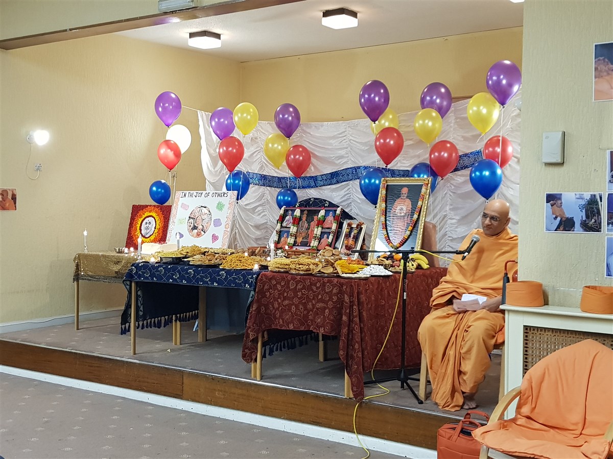 Pramukh Swami Maharaj 97th Janma Jayanti Celebrations, Bolton, UK
