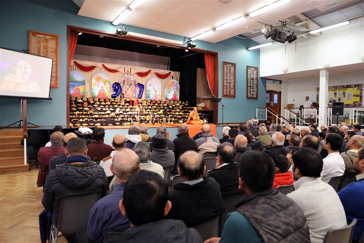 Pramukh Swami Maharaj 97th Janma Jayanti Celebrations, West London, UK