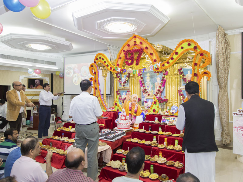 97th Birthday Celebration of Brahmaswarup Pramukh Swami Maharaj, Dubai