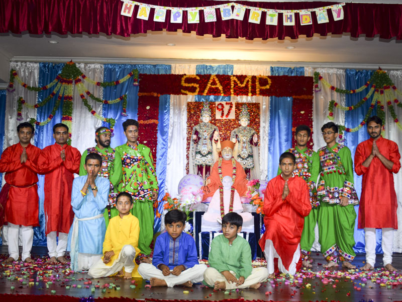97th Birthday Celebration of Brahmaswarup Pramukh Swami Maharaj, Lusaka