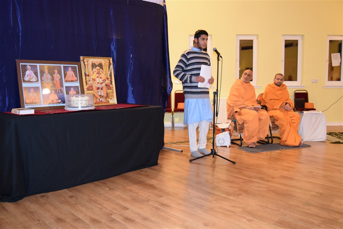 Pramukh Swami Maharaj 97th Janma Jayanti Celebrations, Edinburgh, UK