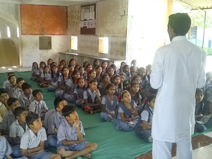 Satsang Visits to Tribal Villages by Youths