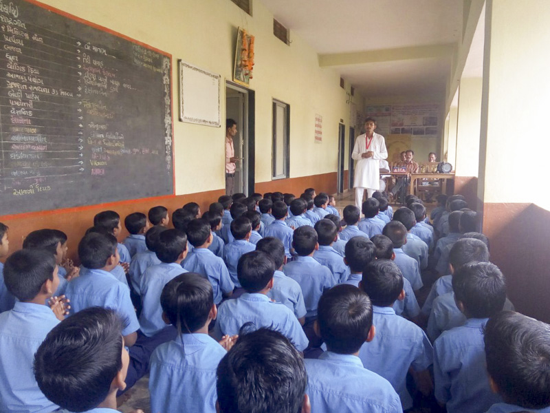 Satsang Visits to Tribal Villages by Youths