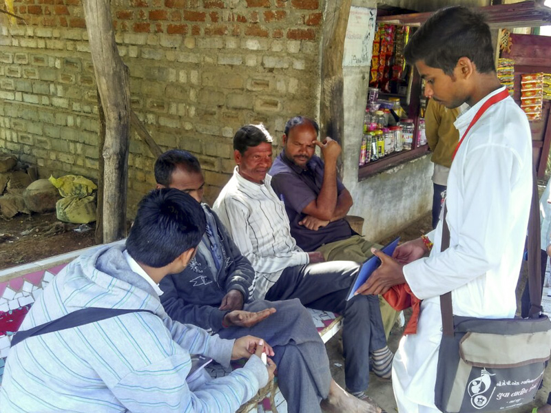 Satsang Visits to Tribal Villages by Youths