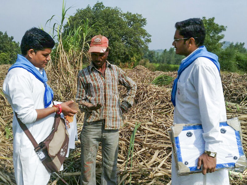 Satsang Visits to Tribal Villages by Youths