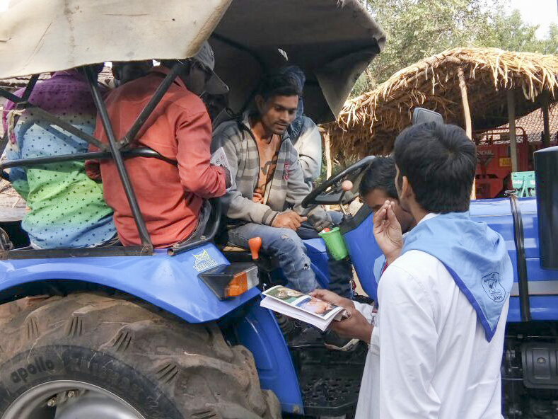 Satsang Visits to Tribal Villages by Youths