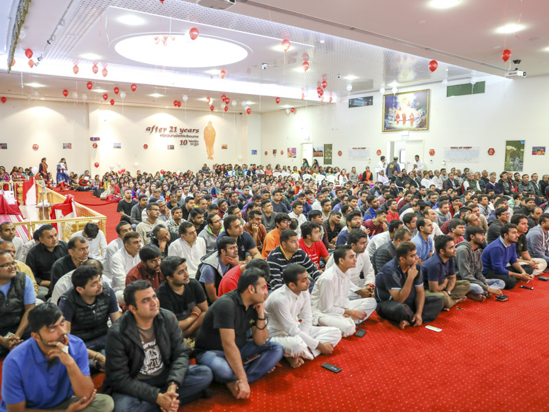 97th Birthday Celebration of Brahmaswarup Pramukh Swami Maharaj, Melbourne