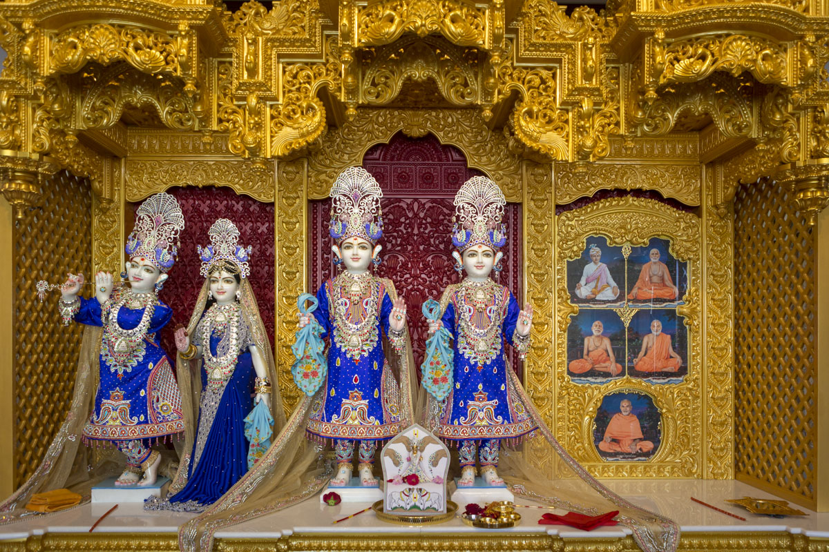 Murtis of BAPS Shri Swaminarayan Mandir, Shimla