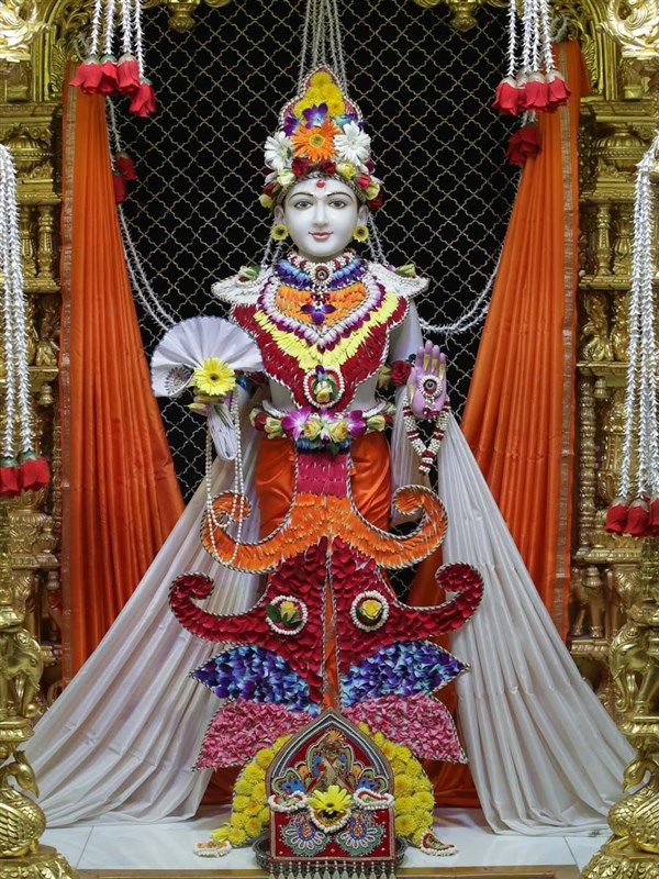 Shri Ghanshyam Maharaj, BAPS Shri Swaminarayan Mandir, Limbdi